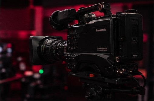 Professionelle Broadcast-Kamera